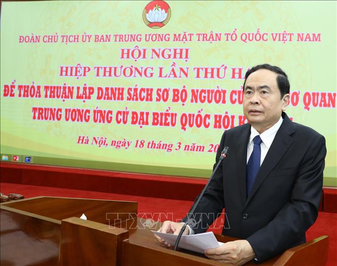 Cơ quan Trung ương giới thiệu 205 người ứng cử đại biểu Quốc hội khóa XV