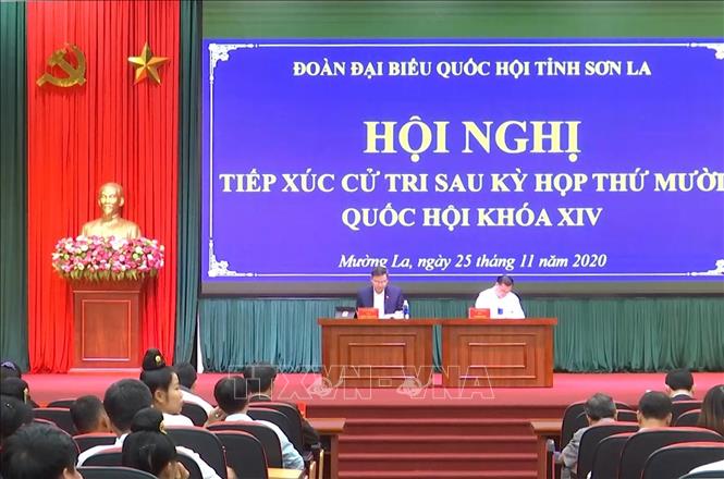 Cử tri vùng cao Sơn La kiến nghị giải quyết các vấn đề về đời sống, xã hội