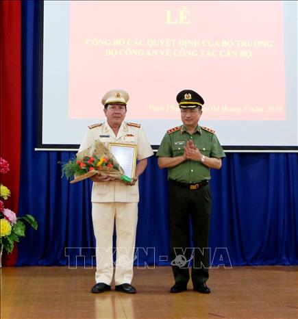 Giám đốc Công an tỉnh Bình Phước được điều động làm Phó Cục trưởng Cục An ninh n