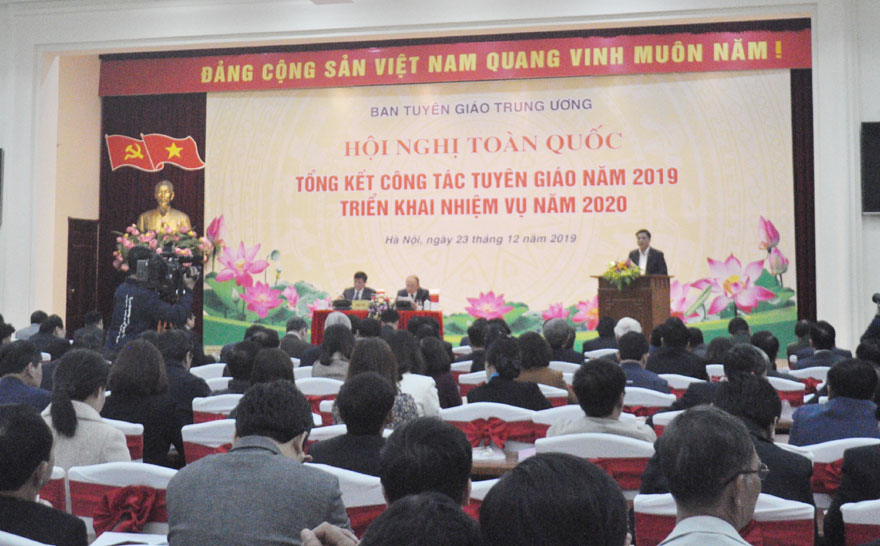 Hội nghị toàn quốc tổng kết công tác tuyên giáo năm 2019