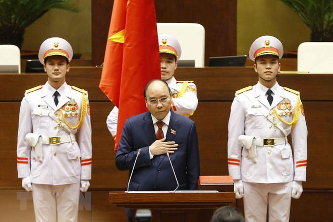 [Video] Ông Nguyễn Xuân Phúc tuyên thệ nhậm chức Chủ tịch nước | Vietnam+ (VietnamPlus)