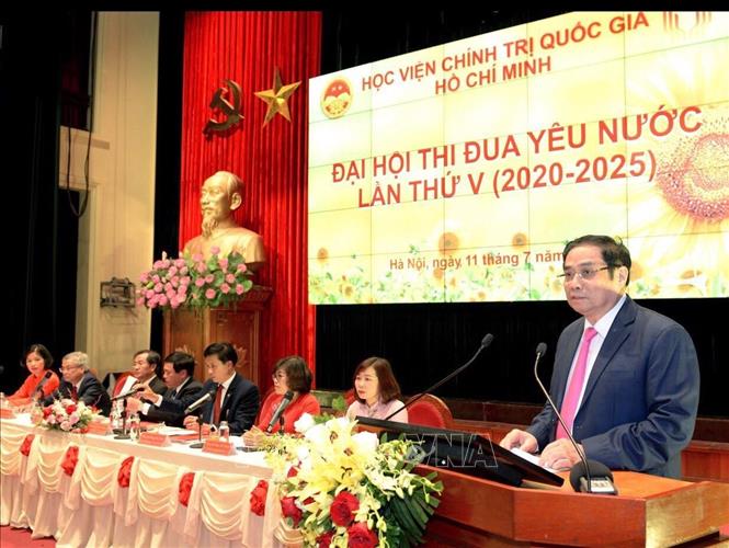 Thi đua xây dựng, phát triển Học viện Chính trị quốc gia HCM ngang tầm nhiệm vụ