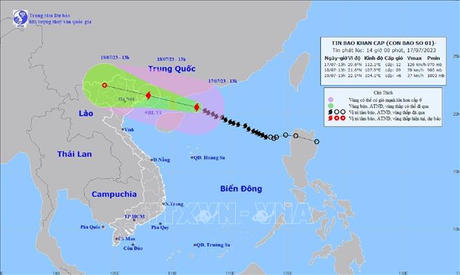 Ứng phó bão số 1: Thái Nguyên rà soát, sơ tán dân ở khu vực nguy cơ ảnh hưởng