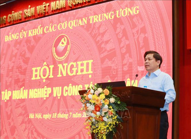 Nâng cao nghiệp vụ cho cán bộ làm công tác dân vận Khối các cơ quan Trung ương