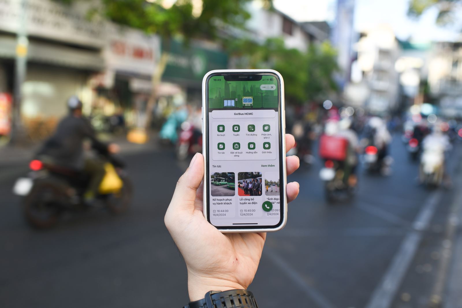 Người dùng mini app GoBus TPHCM tăng cao