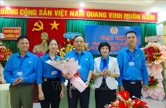 Đại hội lần thứ III Liên đoàn Lao động huyện Trường Sa, nhiệm kỳ 2023 - 2028