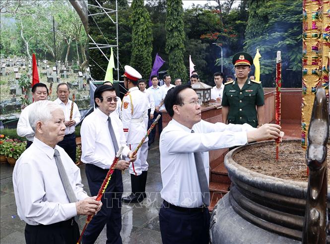 Chủ tịch nước dự các hoạt động kỷ niệm Ngày Thương binh - Liệt sĩ tại Côn Đảo