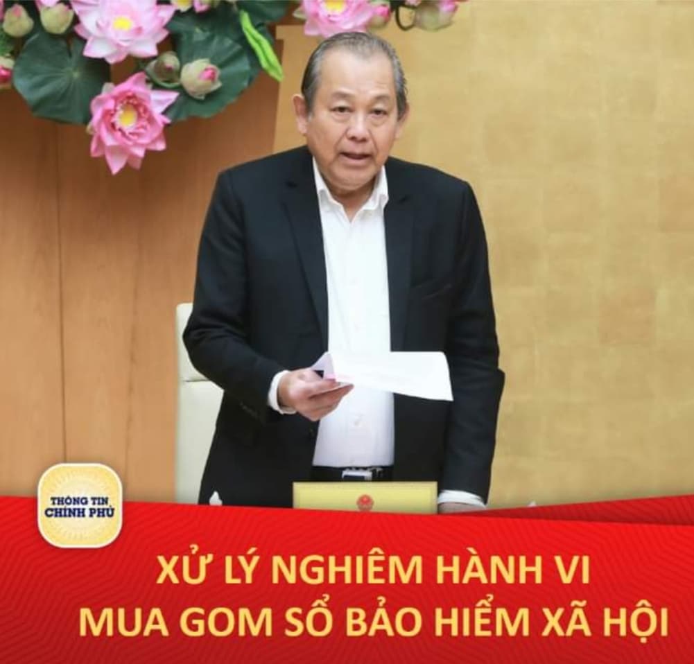 Xử lý lý nghiêm hành vi mua gom sổ BHXH do báo Tin tức phản ánh