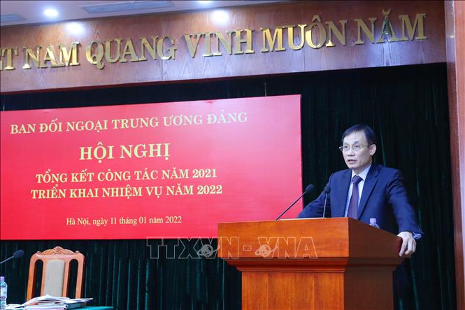 Ban Đối ngoại Trung ương tổng kết công tác năm 2021 