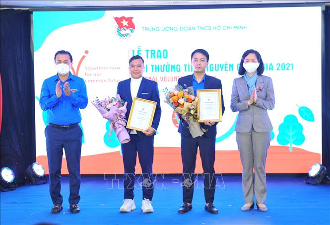 Tôn vinh 20 tập thể, cá nhân nhận Giải thưởng Tình nguyện Quốc gia 2021