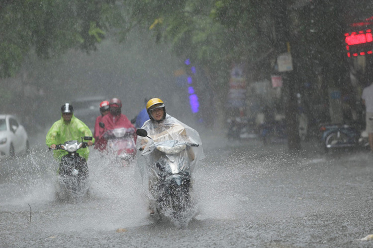 Bắc Bộ không khí lạnh tăng cường, Trung Bộ mưa lớn diện rộng