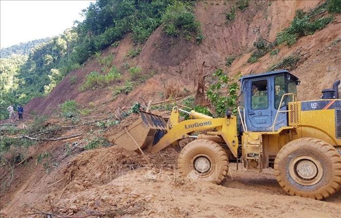 Sạt lở tại Nam Trà My-Quảng Nam: 21 người ở hai xã Trà Leng và Trà Vân thoát nạn