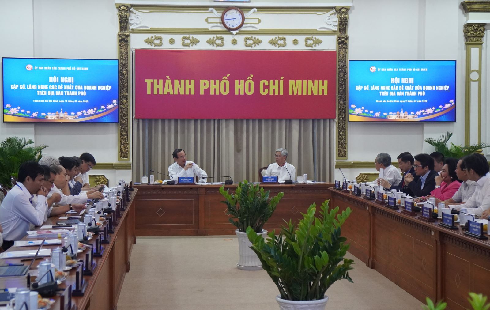 TP Hồ Chí Minh gặp gỡ, lắng nghe các đề xuất của doanh nghiệp