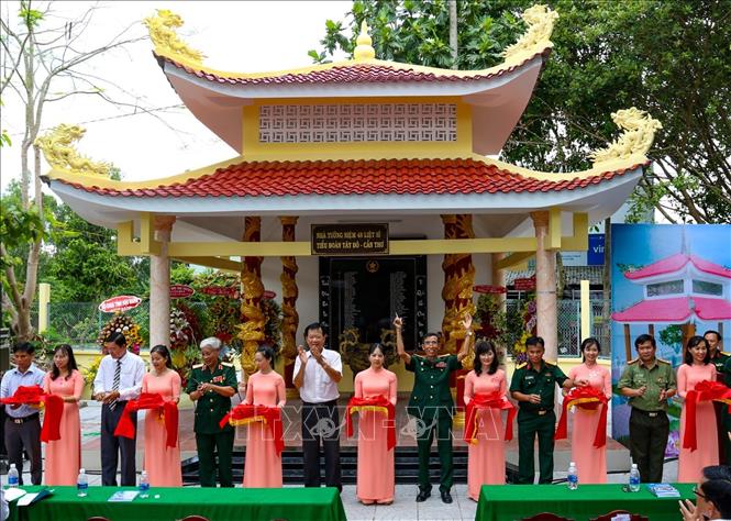 Kiên Giang: Khánh thành Nhà tưởng niệm liệt sĩ Tiểu đoàn Tây Đô