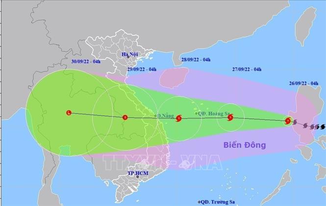 Bão Noru mạnh cấp 12, giật cấp 14