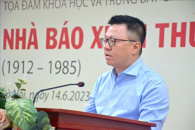 Tọa đàm khoa học và trưng bày chuyên đề 'Nhà báo Xuân Thủy'