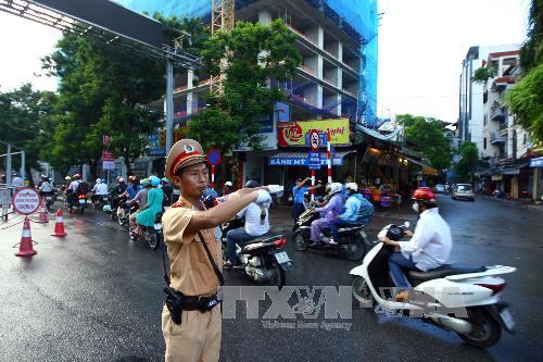 Thi viết ứng dụng khoa học công nghệ vào đảm bảo trật tự an toàn giao thông