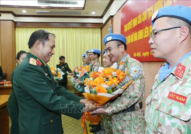 Đảm bảo hoàn thành xuất sắc nhiệm vụ gìn giữ hòa bình Liên hợp quốc 