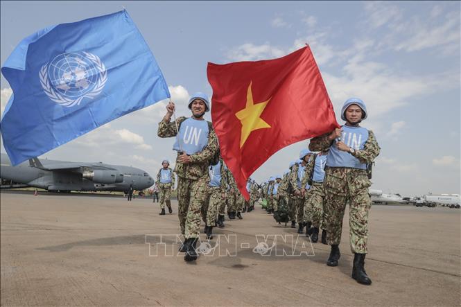 Lực lượng gìn giữ hòa bình của Việt Nam kỷ niệm 77 năm Quốc khánh tại Nam Sudan