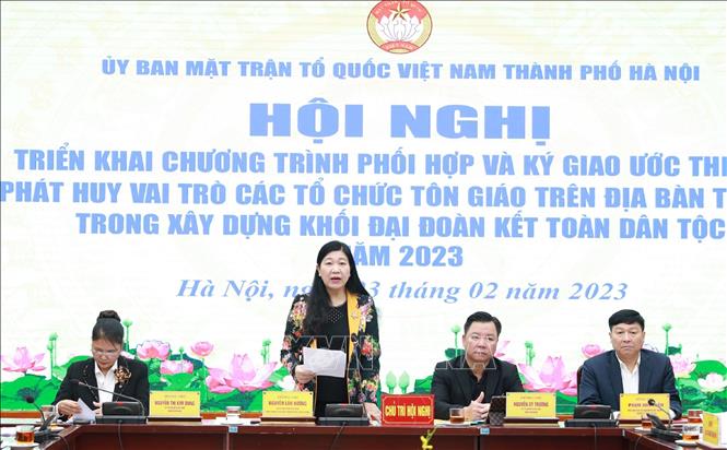 Phát huy vai trò các tổ chức tôn giáo xây dựng khối đại đoàn kết dân tộc