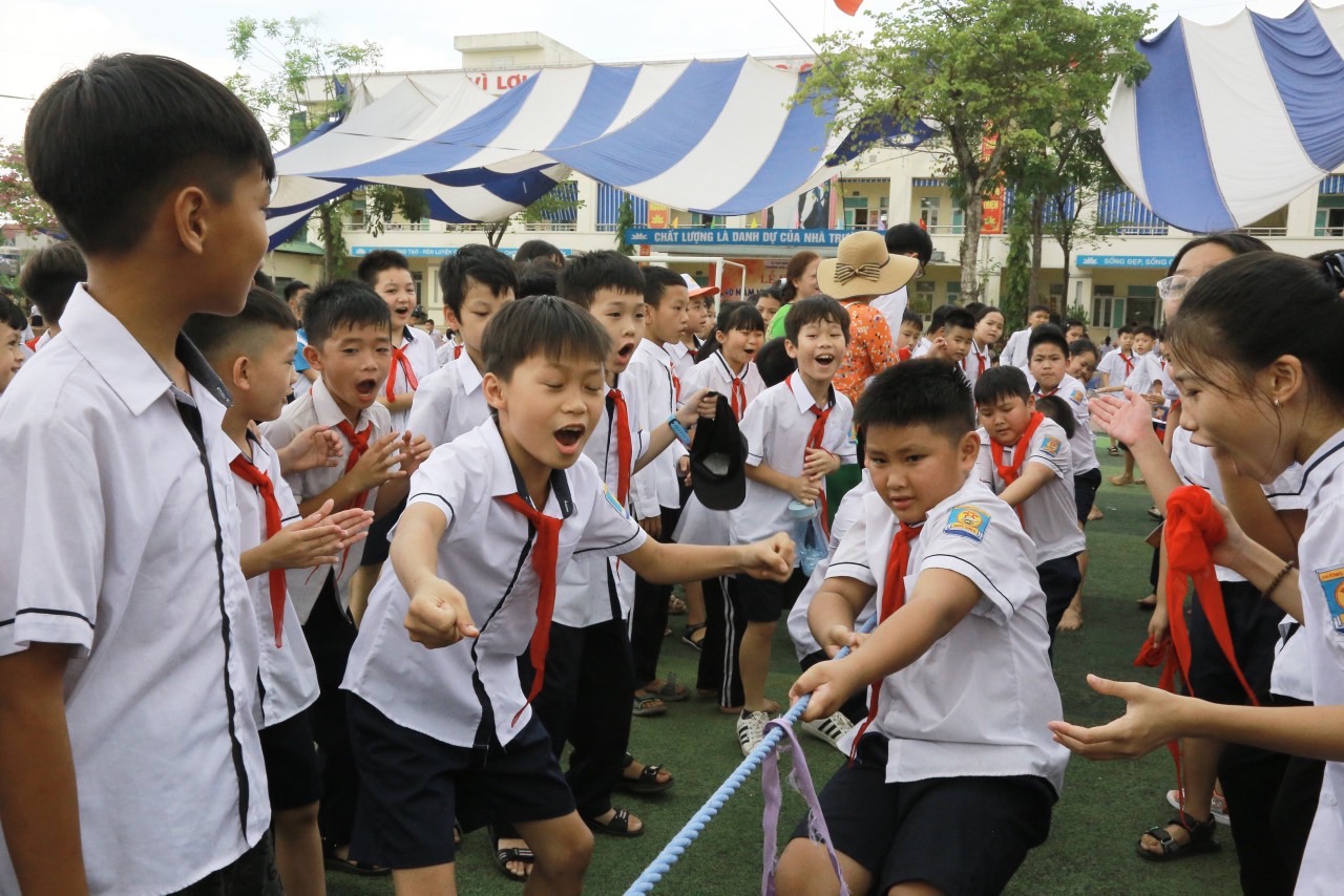 Tưng bừng Hội chợ Quê tại trường Tiểu học Chúc Sơn B (Chương Mỹ)