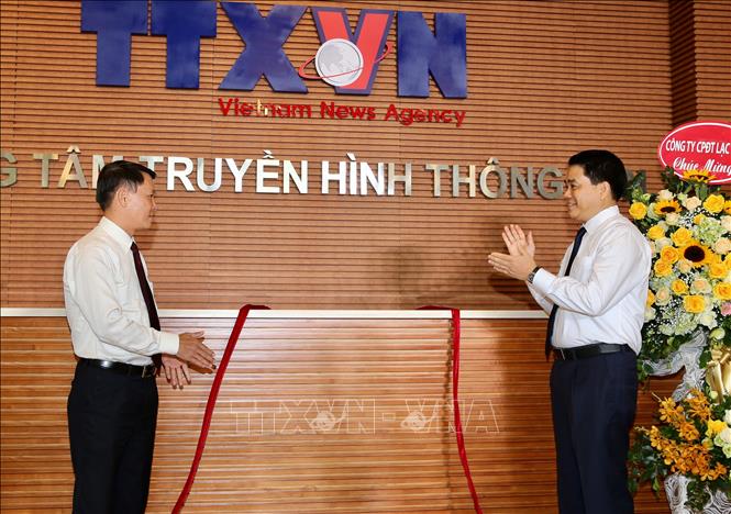 Khai trương Tòa nhà Trung tâm Truyền hình Thông tấn