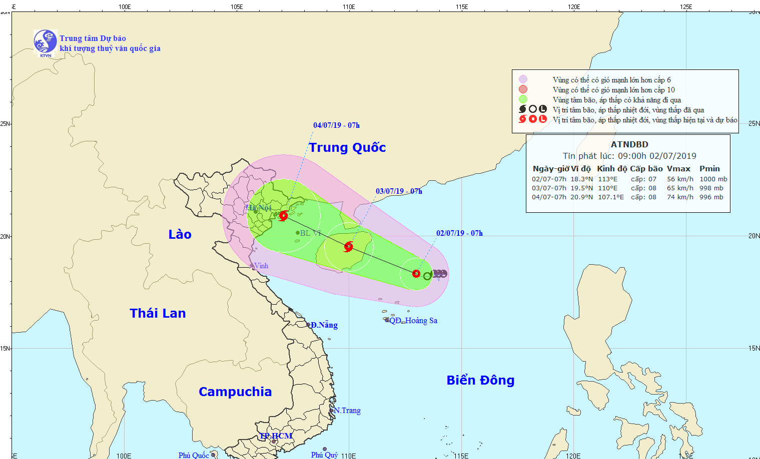 Quảng Ninh chủ động ứng phó với áp thấp nhiệt đới có khả năng mạnh lên thành bão