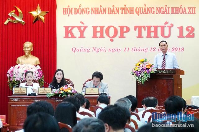 Kỳ họp thứ 12, HĐND tỉnh Quảng Ngãi: 'Nóng' vấn đề môi trường