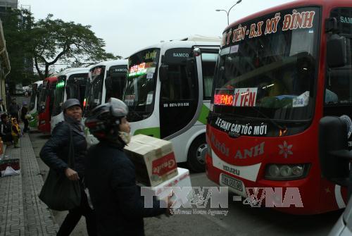 Tăng cường kiểm tra hoạt động vận tải và chuẩn bị vận tải Tết