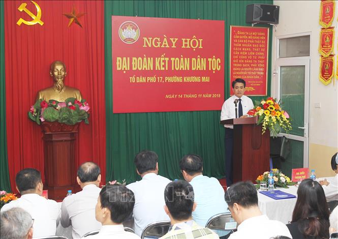 Ngày hội Đại đoàn kết toàn dân tộc năm 2018 tại Thủ đô Hà Nội