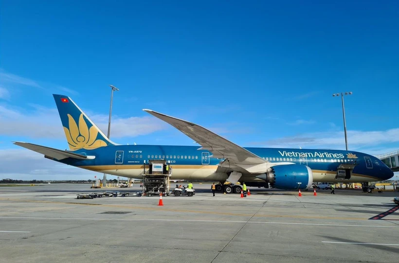 Vietnam Airlines triển khai làm check-in online ở 2 sân bay Australia | Vietnam+ (VietnamPlus)