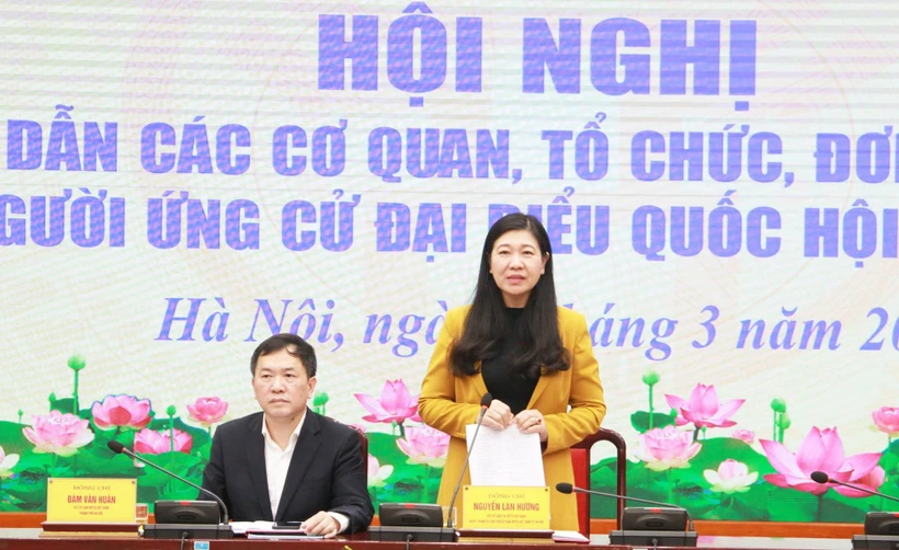 Hà Nội hướng dẫn giới thiệu người ứng cử đại biểu Quốc hội khóa XV | Vietnam+ (VietnamPlus)