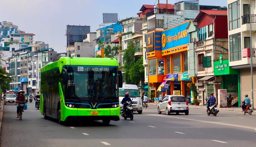 Các đơn vị buýt tại Hà Nội xếp hạng ra sao về chất lượng dịch vụ? | Vietnam+ (VietnamPlus)