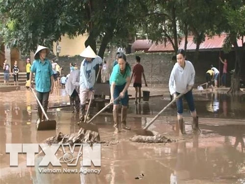 Thanh Hóa khắc phục hậu quả mưa lũ trước thềm năm học mới 2018-2019 | Báo ảnh Dân tộc và Miền núi