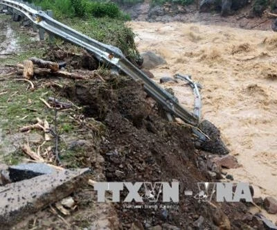 Những hình ảnh về thiệt hại và công tác khắc phục hậu quả do mưa lũ ở Lai Châu | Báo ảnh Dân tộc và Miền núi