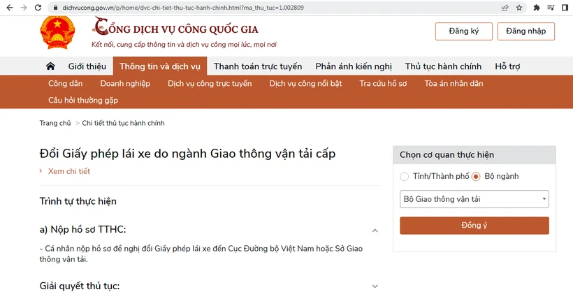 Bộ GTVT: Chuyển đổi số giúp người dân tiết kiệm thời gian, chi phí | Vietnam+ (VietnamPlus)