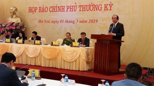 Nghị quyết phiên họp Chính phủ thường kỳ tháng 2/2019 | Báo ảnh Dân tộc và Miền núi