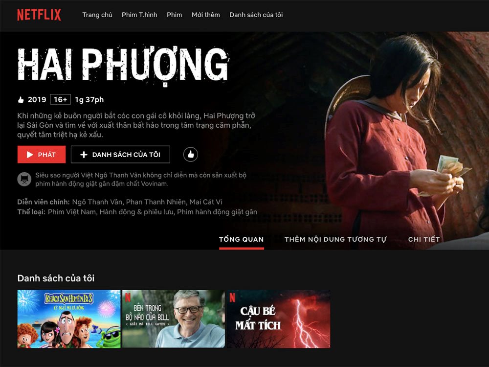 Nền tảng xem phim và giải trí Netflix đã có giao diện và phụ đề tiếng Việt