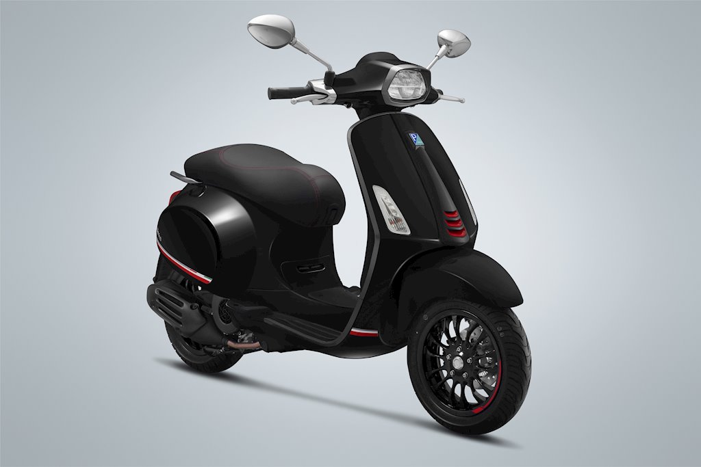 Vespa Sprint Carbon 2019 giá 78,5 triệu đồng tại Việt Nam