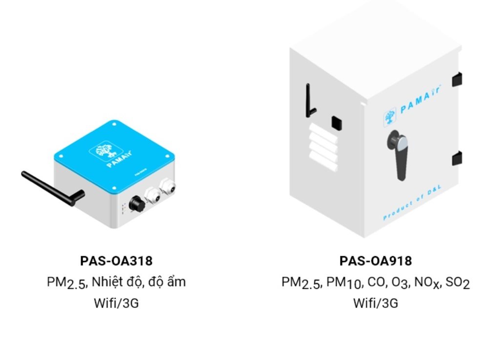 Lắp điểm đo chất lượng không khí PAM Air như thế nào?