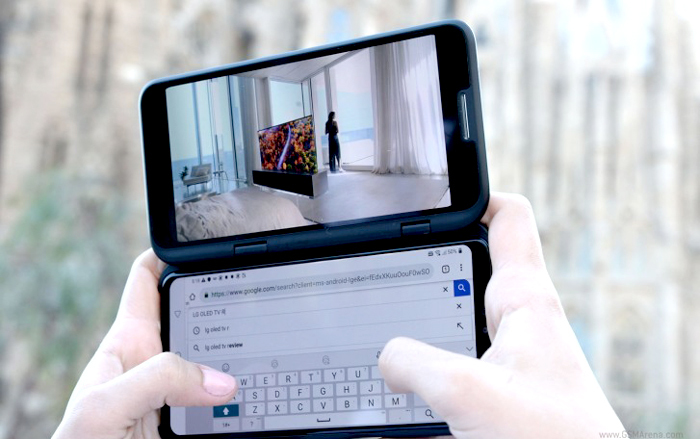Hé lộ smartphone màn hình gập của LG