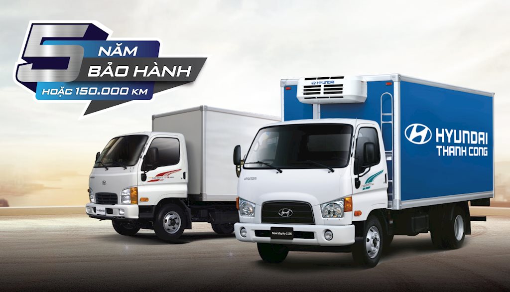 Hyundai mở rộng hệ thống đại lý, tăng bảo hành xe thương mại lên 5 năm