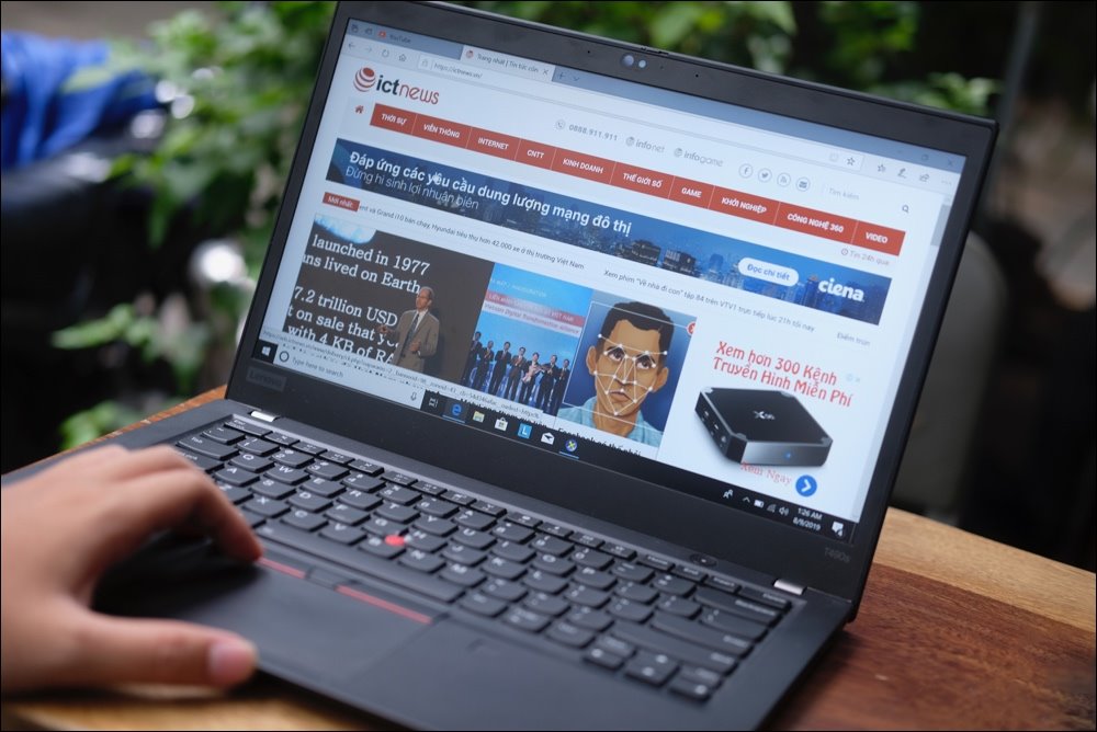 Laptop Lenovo ThinkPad T490s: Mỏng nhẹ, cấu hình mạnh, phù hợp hầu hết nhu cầu làm việc và giải trí