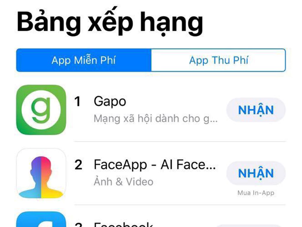 Qua mặt Facebook và YouTube, mạng xã hội Gapo đứng số 1 AppStore với 100.000 người dùng sau một ngày ra mắt