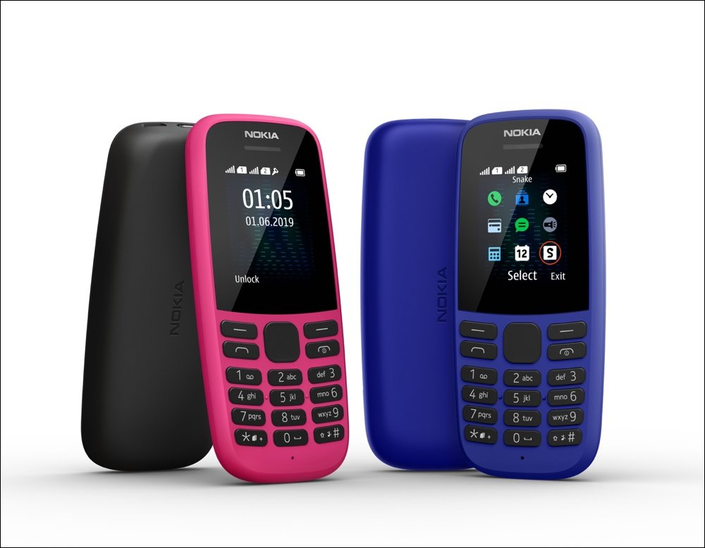 Nokia ra mắt 105, điện thoại pin bền, giá 359.000 đồng