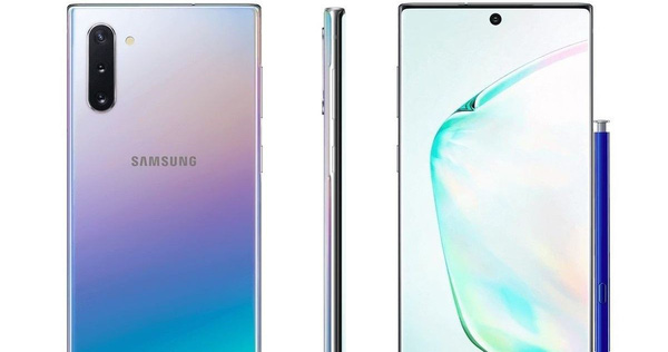 Lộ diện hình ảnh chính thức của Samsung Galaxy Note 10