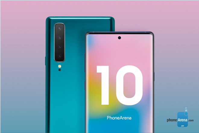 Galaxy Note 10 sẽ khai tử toàn bộ nút bấm