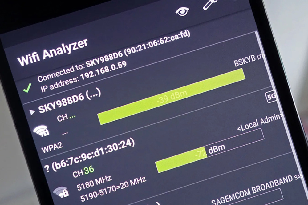 Cách kiểm tra cường độ Wi-Fi bằng smartphone