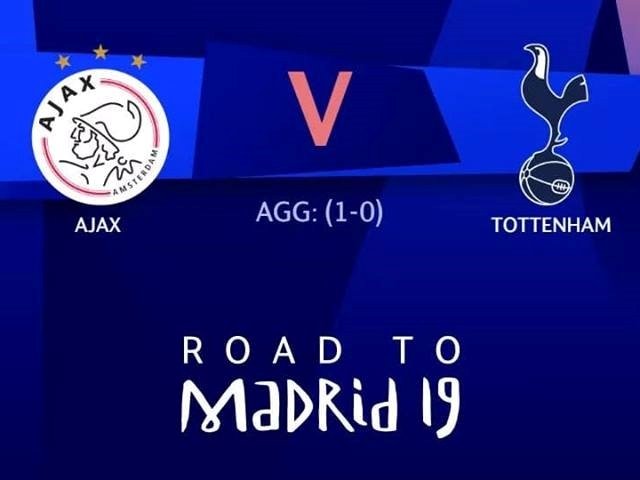 Kèo bóng đá C1 đêm nay: Ajax Amsterdam vs Tottenham, bán kết lượt về Champions League