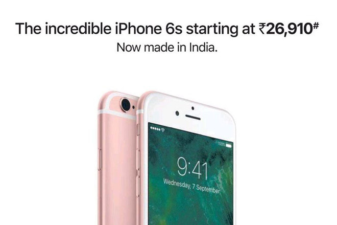 Gắn mác 'Made in India', Apple mang iPhone đời cũ về bán tại Ấn Độ